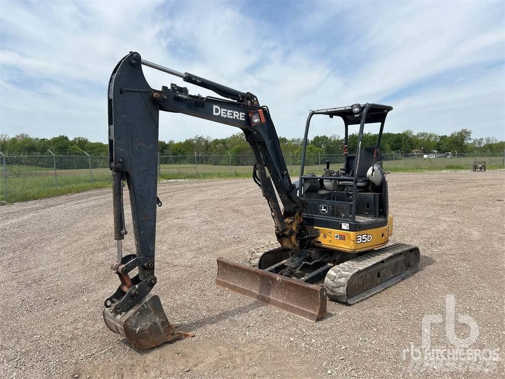 John Deere 35D Мини-экскаваторы