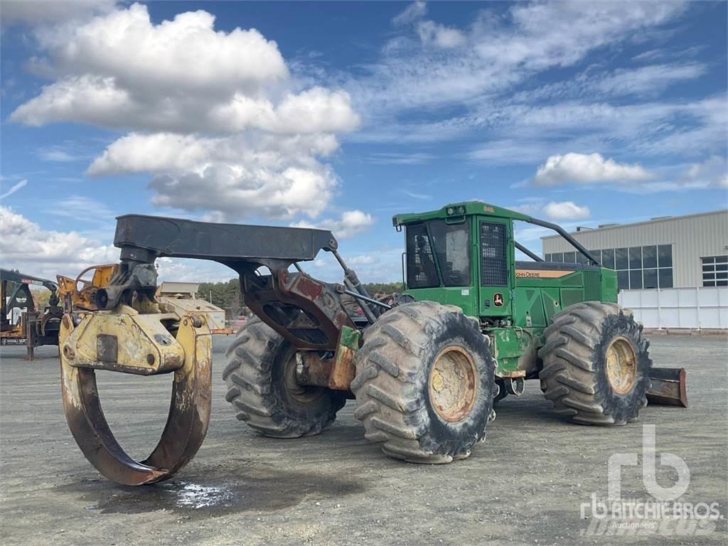 John Deere 848L Трелевочные трактора