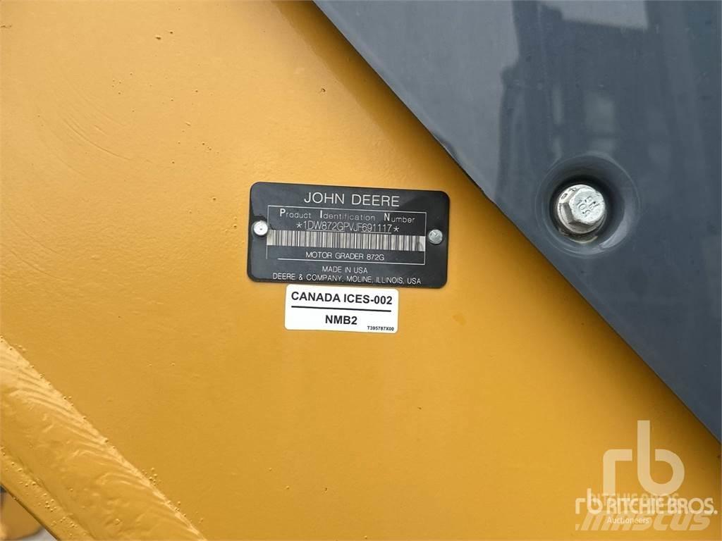 John Deere 872G Грейдеры