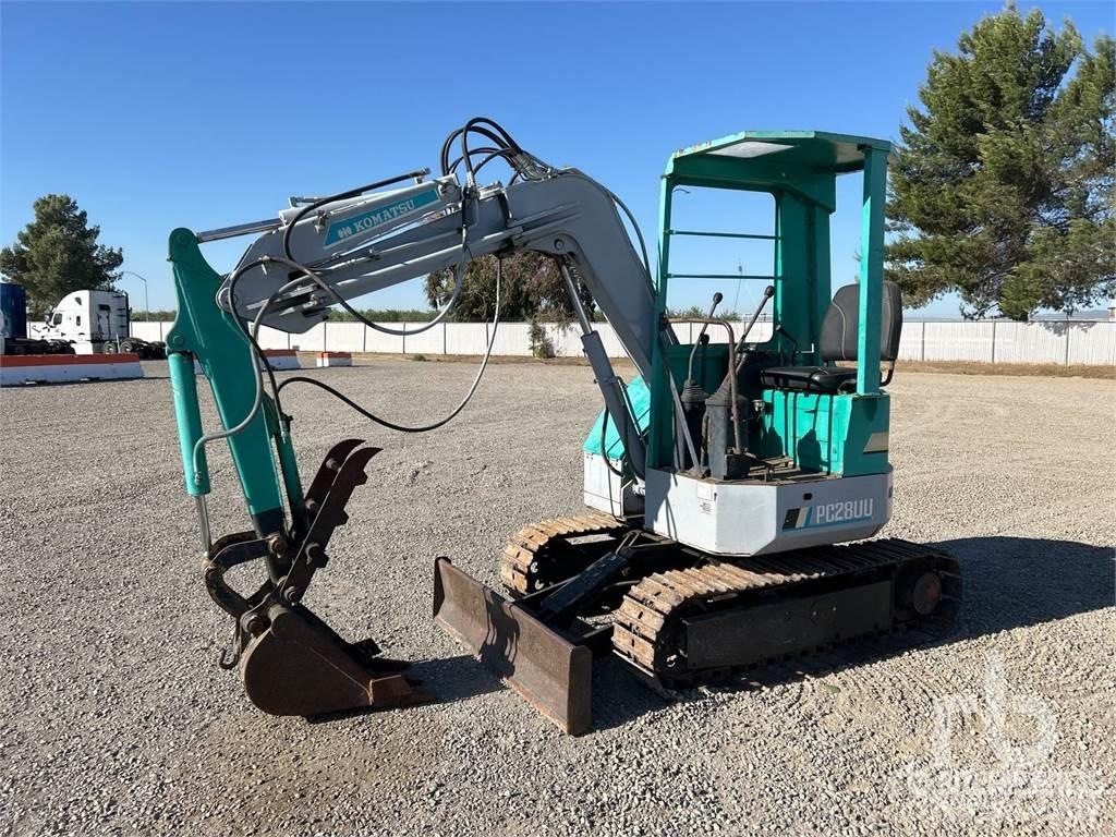 Komatsu PC28UU Мини-экскаваторы