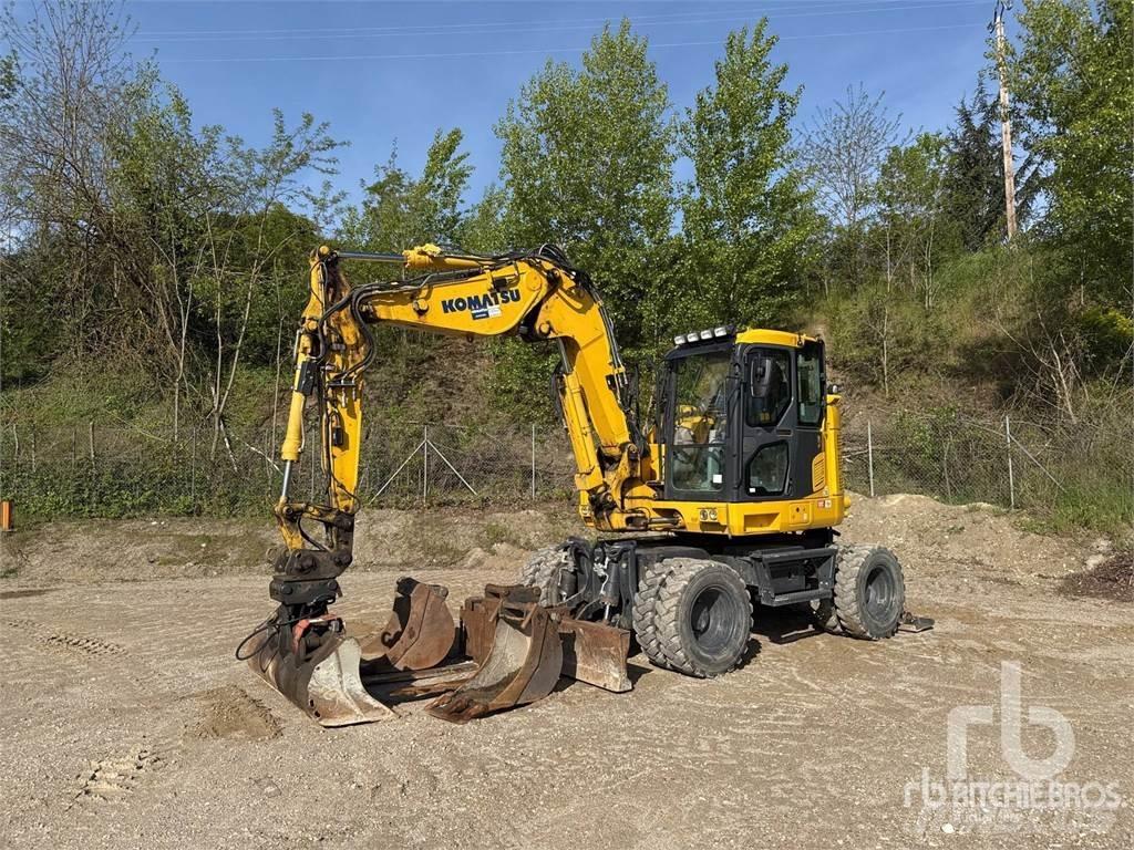 Komatsu PW118MR Колёсные экскаваторы