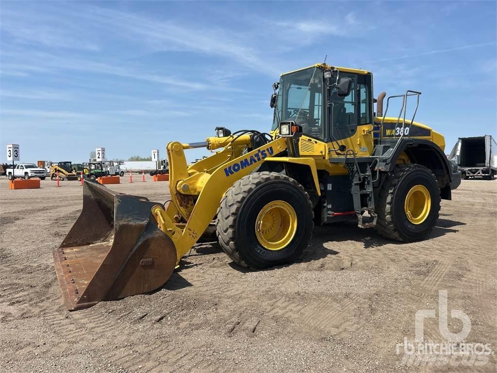 Komatsu WA380-7 Фронтальные погрузчики