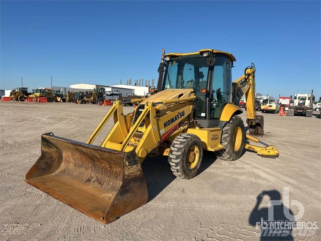 Komatsu WB146-5 Экскаваторы-погрузчики