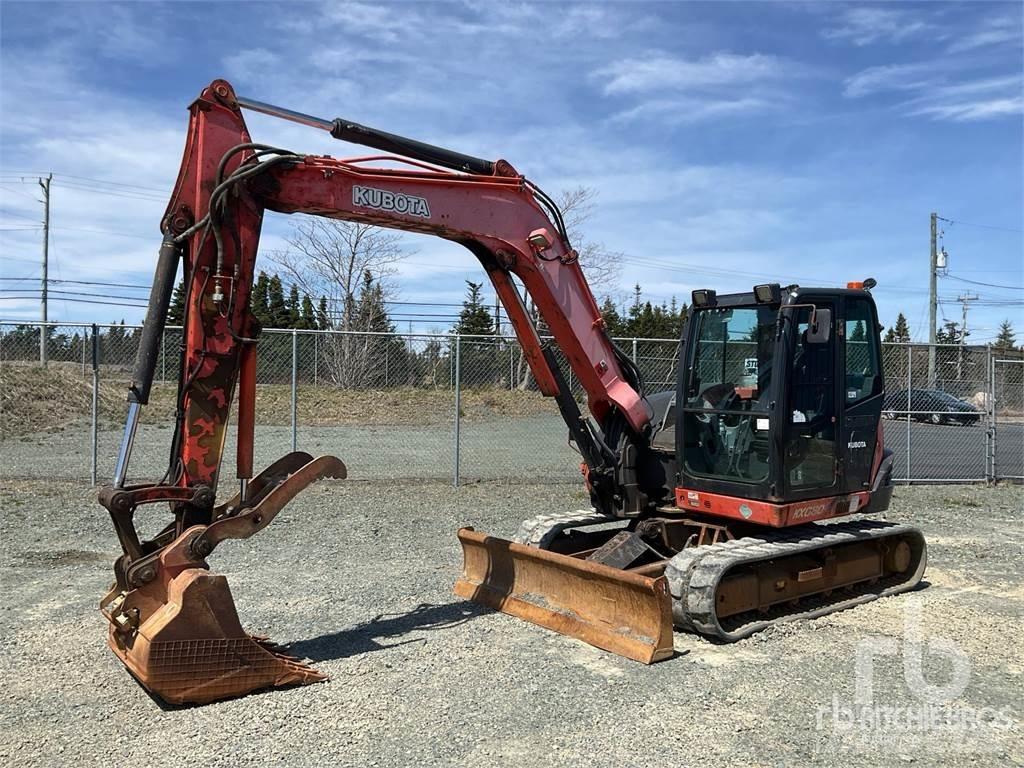 Kubota KX080-4 Малые экскаваторы 7т-12т