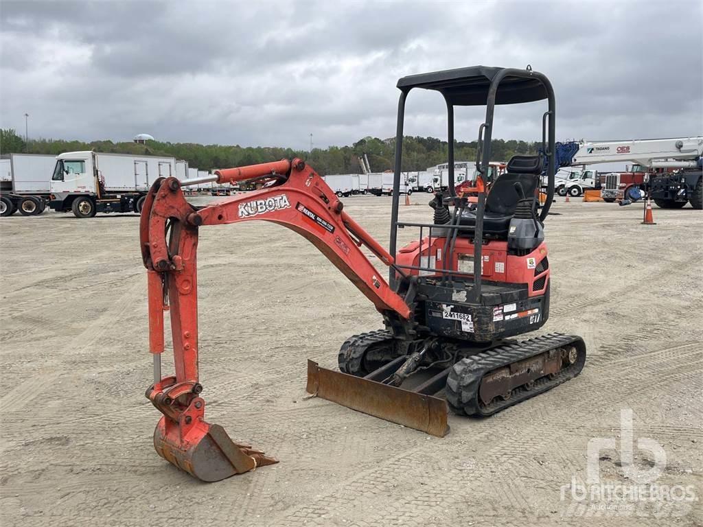Kubota U17 Мини-экскаваторы