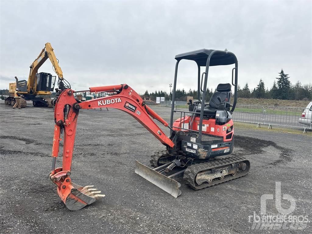 Kubota U17VR1 Мини-экскаваторы