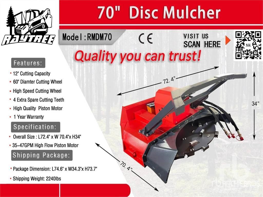  RAYTREE RMDM70 Лесовые мулчеры