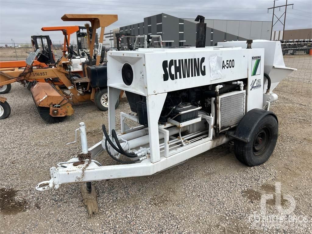 Schwing BPA500 Гидронасосы