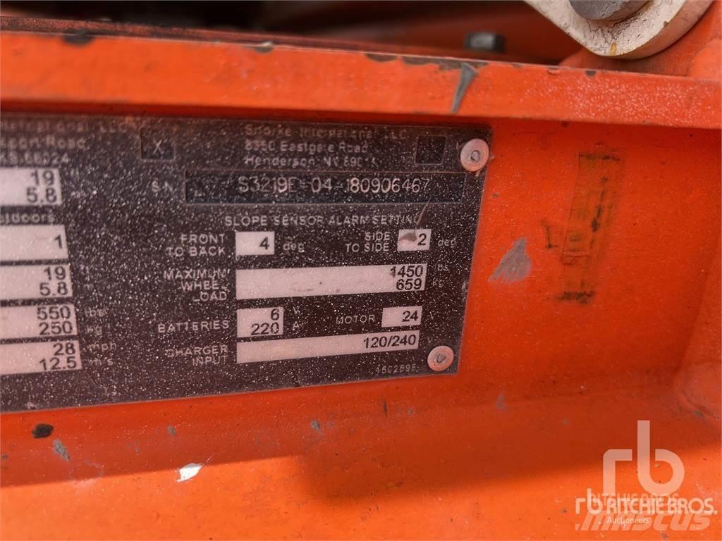 Snorkel S3219E Ножничные подъемники