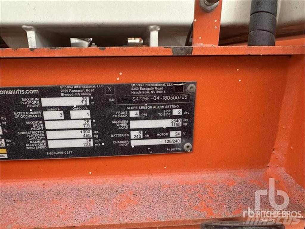 Snorkel S4726E Ножничные подъемники