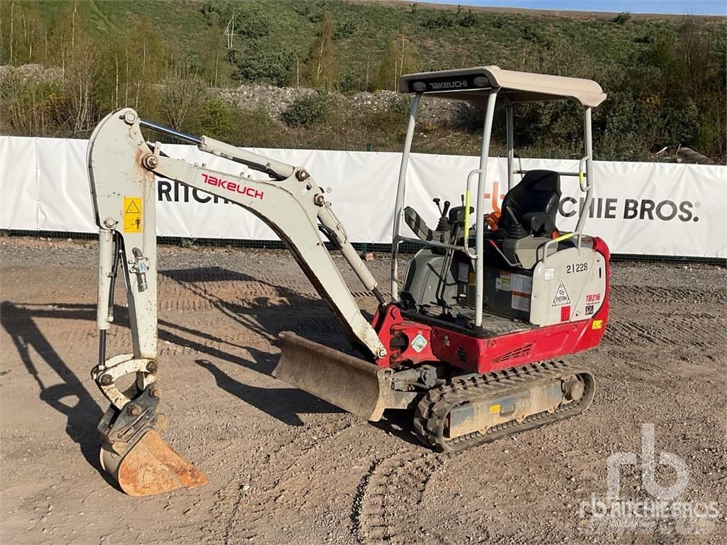 Takeuchi TB216 Мини-экскаваторы