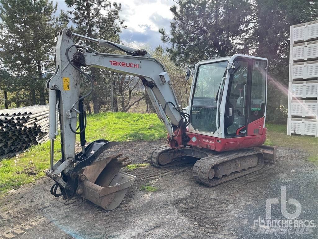 Takeuchi TB240 Мини-экскаваторы