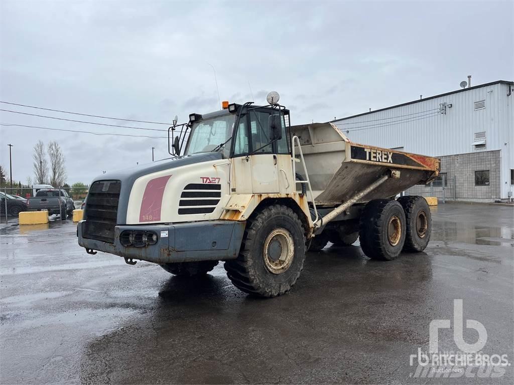 Terex TA27 Шарнирно-сочленённые самосвалы