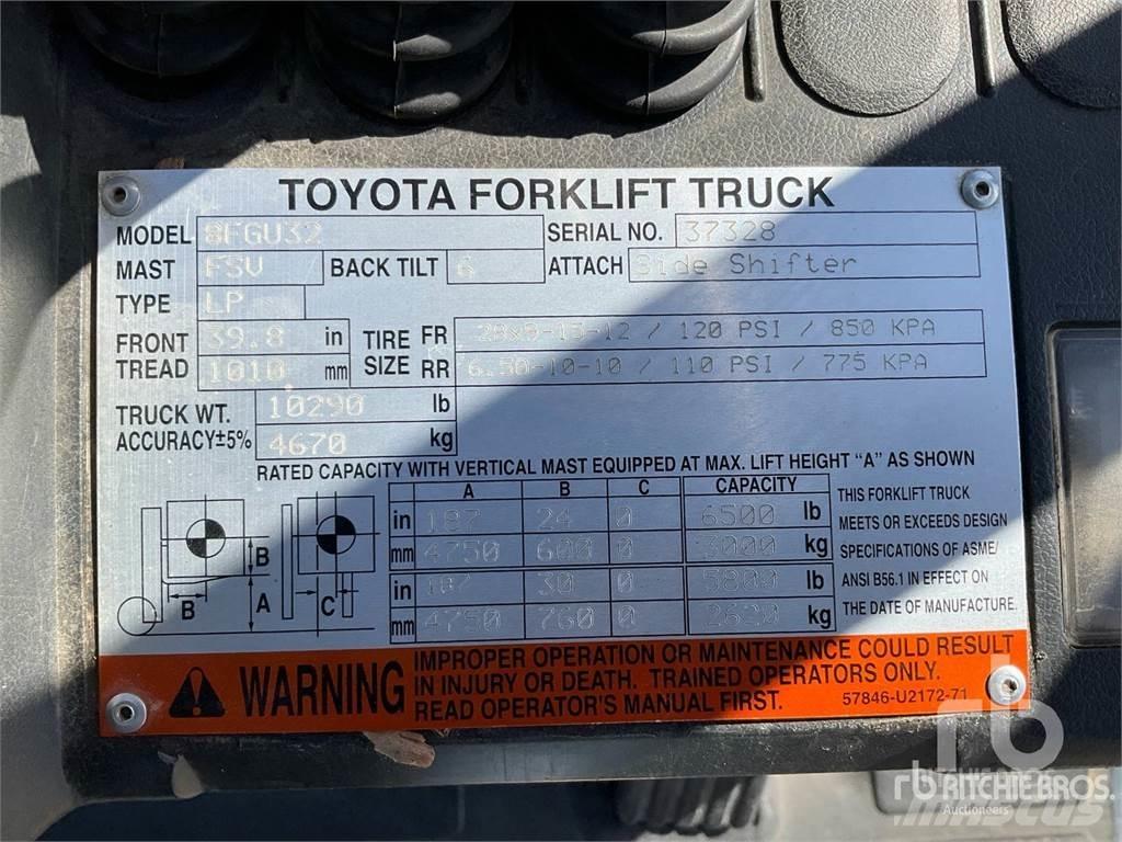 Toyota 8FGU32 Дизельные погрузчики