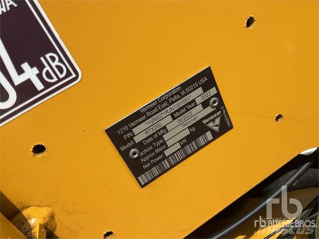 Vermeer RTX200 Траншеекопатели