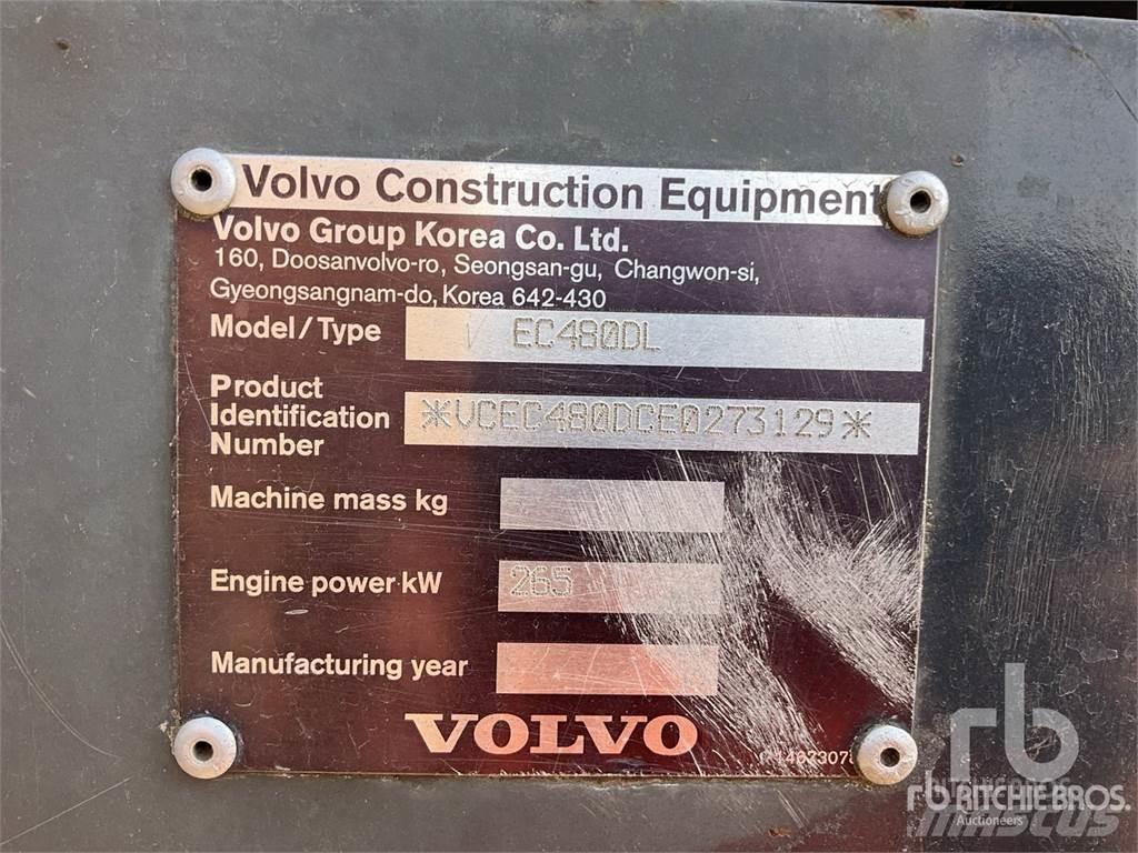 Volvo EC480DL Гусеничные экскаваторы