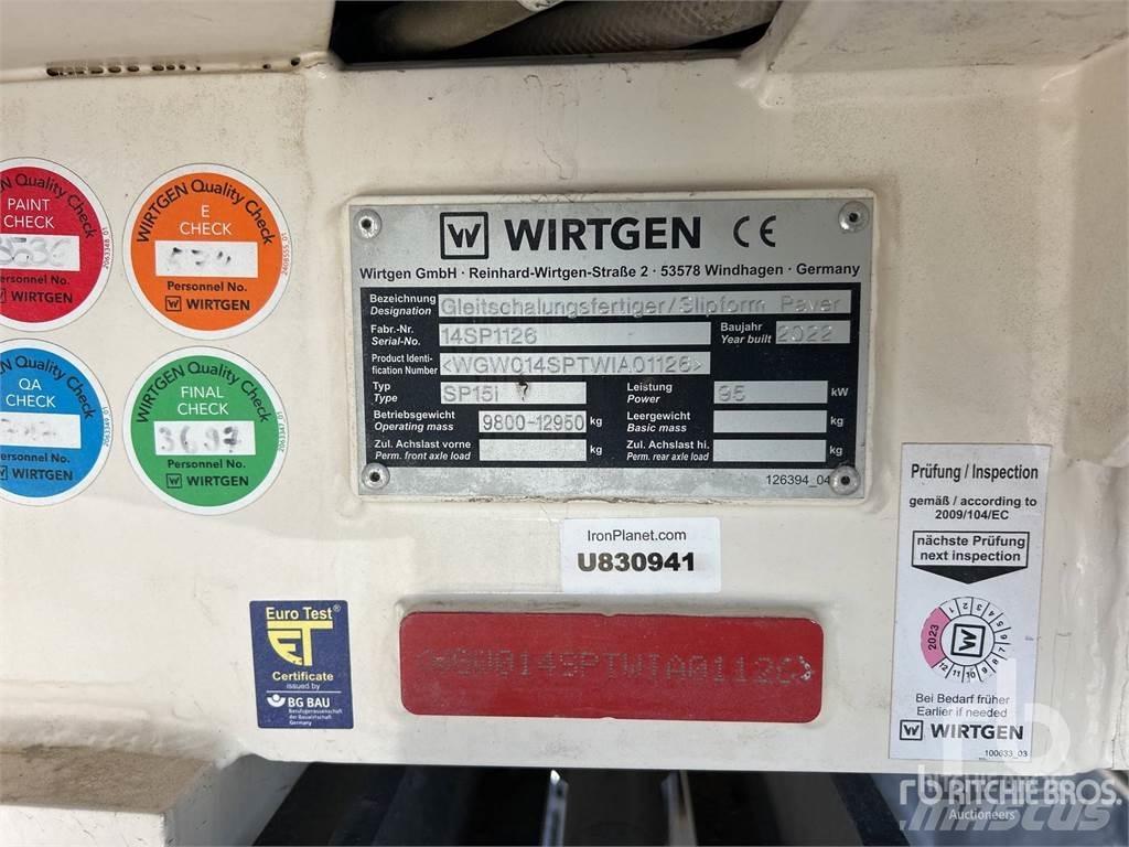 Wirtgen SP15I Бетоноукладчики