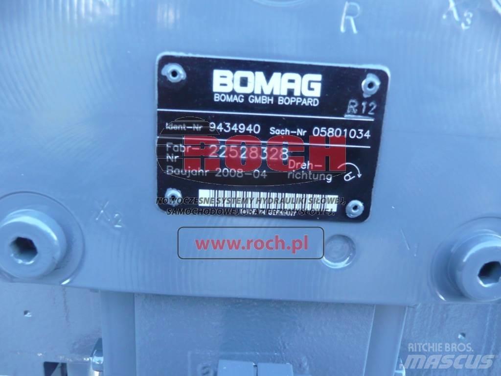 Bomag 9434940 05801034 Гидравлическая система