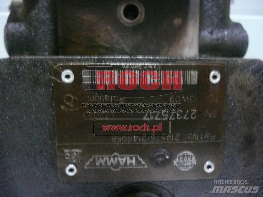 Hamm 214578/ 2149958 Гидравлическая система