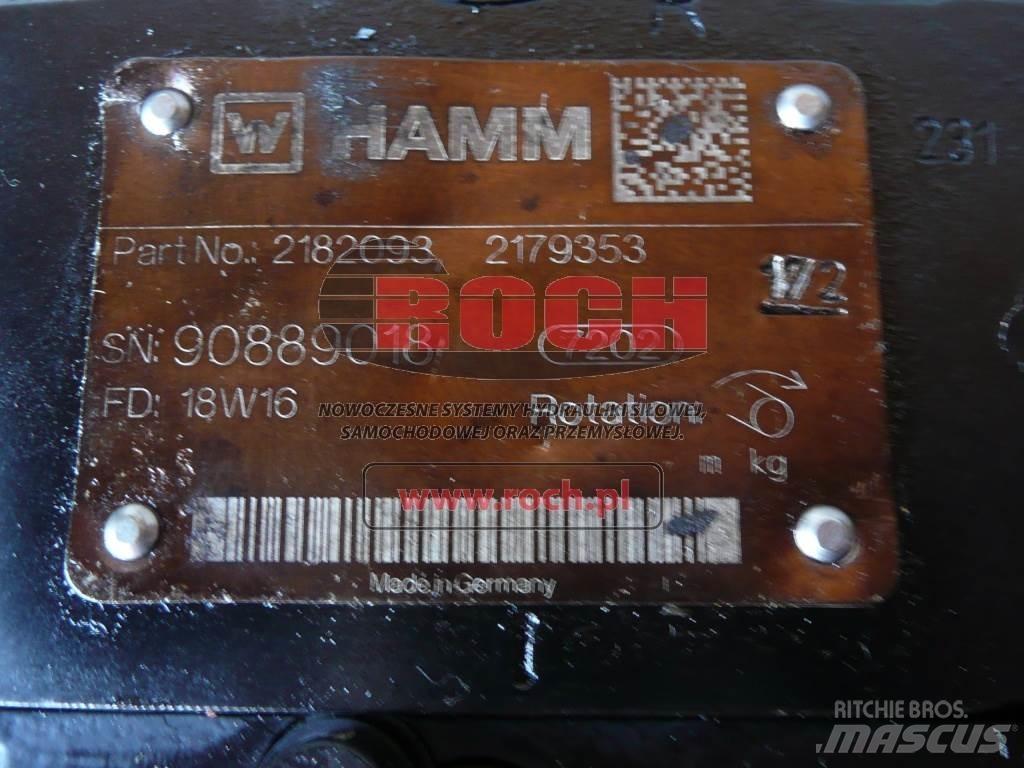 Hamm 2182093 2179353 Гидравлическая система