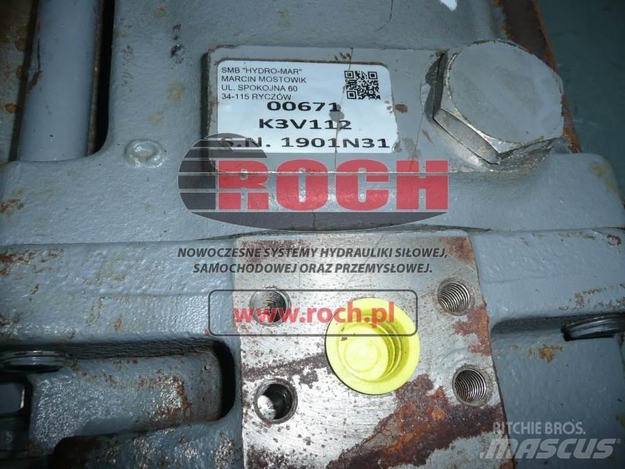 Kawasaki K3V112 Гидравлическая система