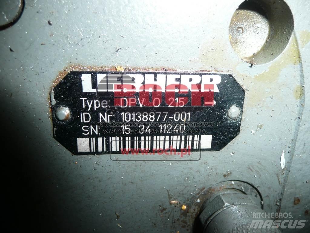 Liebherr DPVO215 Гидравлическая система