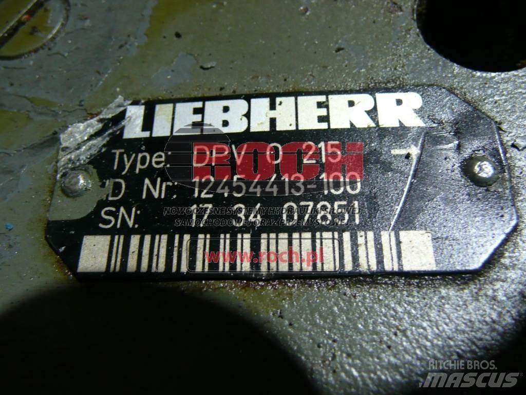 Liebherr DPVO215 Гидравлическая система