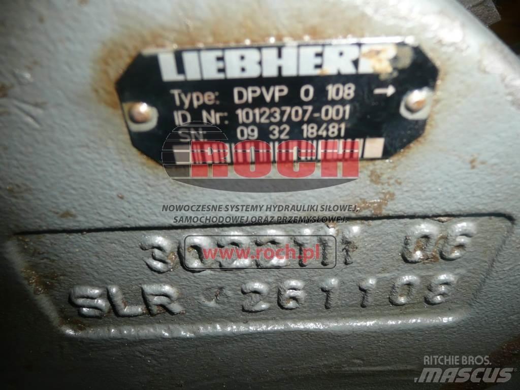 Liebherr DPVPO108 Гидравлическая система
