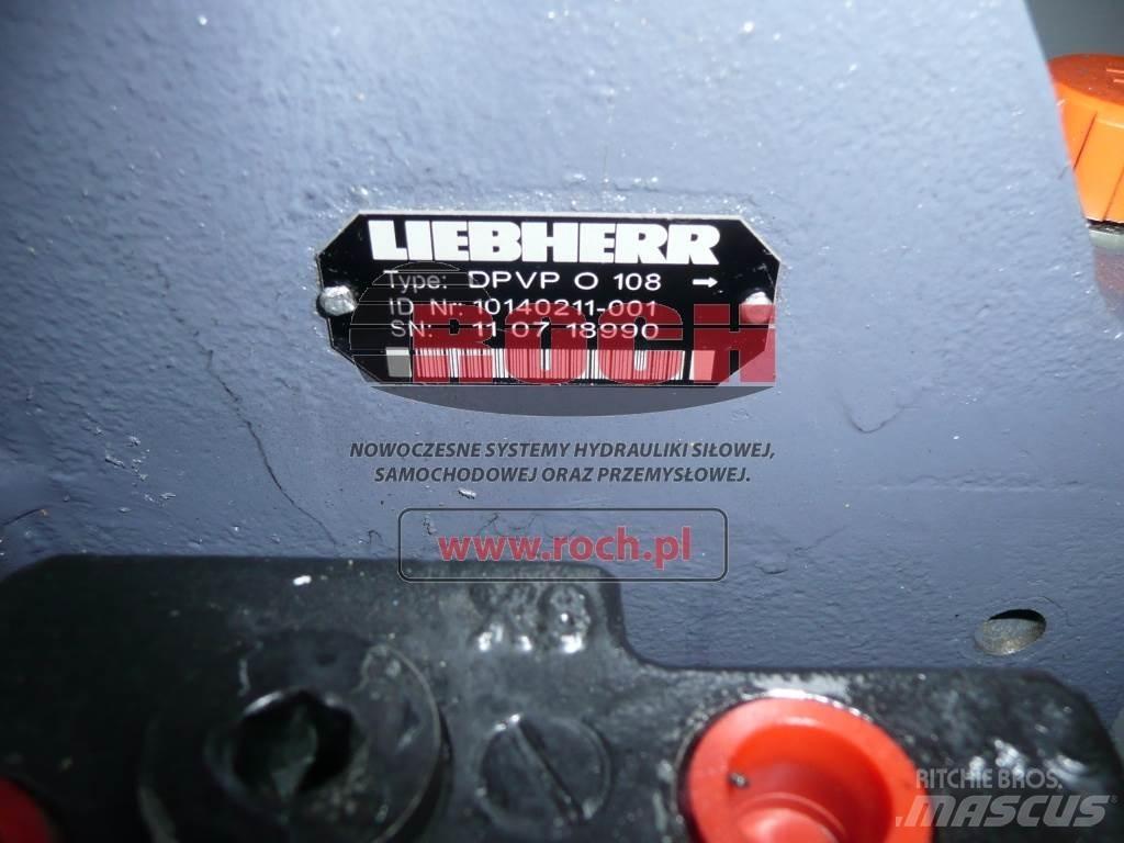 Liebherr DPVPO108 Гидравлическая система