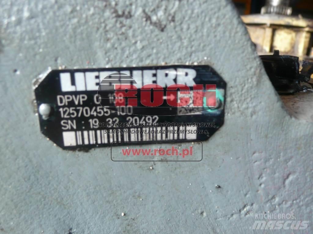 Liebherr DPVPO108 Гидравлическая система