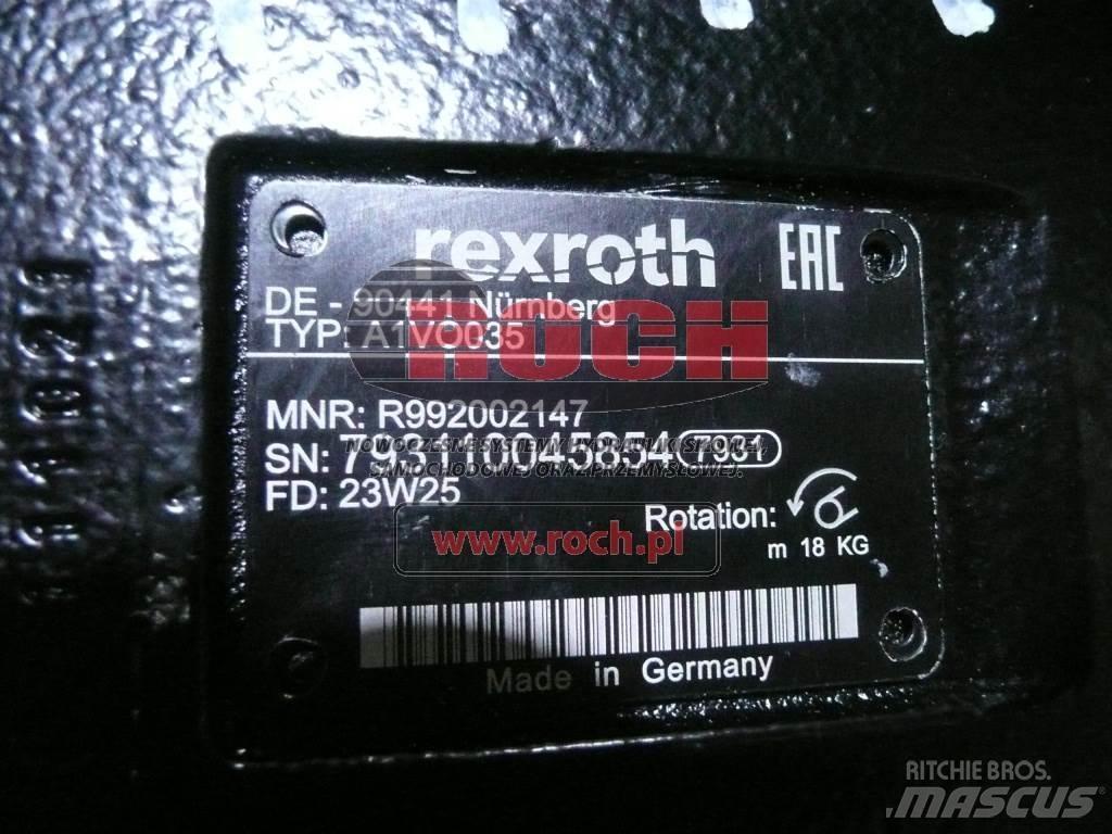 Rexroth L A1VO035 Гидравлическая система