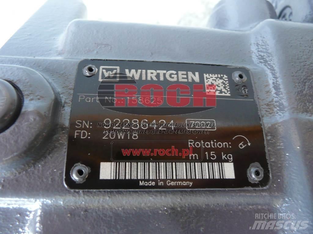 Wirtgen 158625 Гидравлическая система