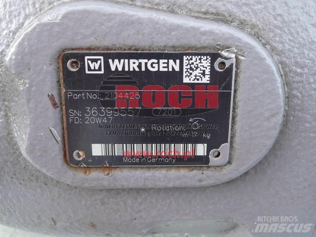 Wirtgen 2104425 Гидравлическая система
