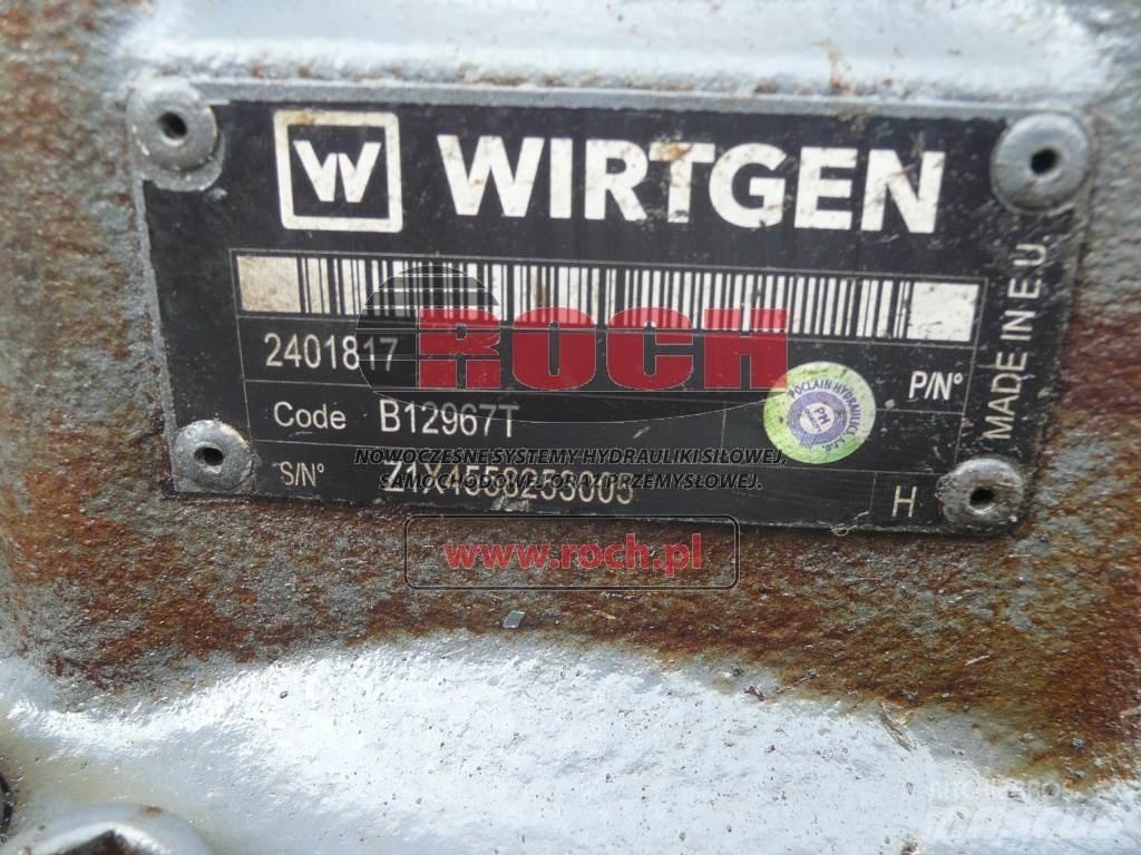 Wirtgen 2401817 B12967T Двигатели