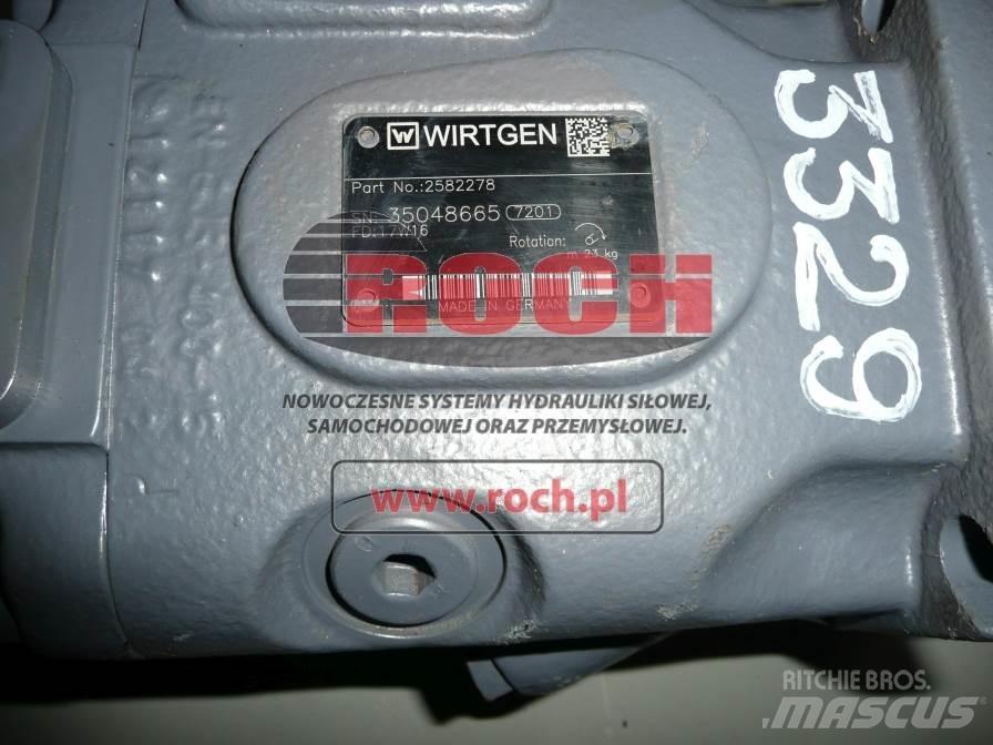 Wirtgen 2582278 Гидравлическая система