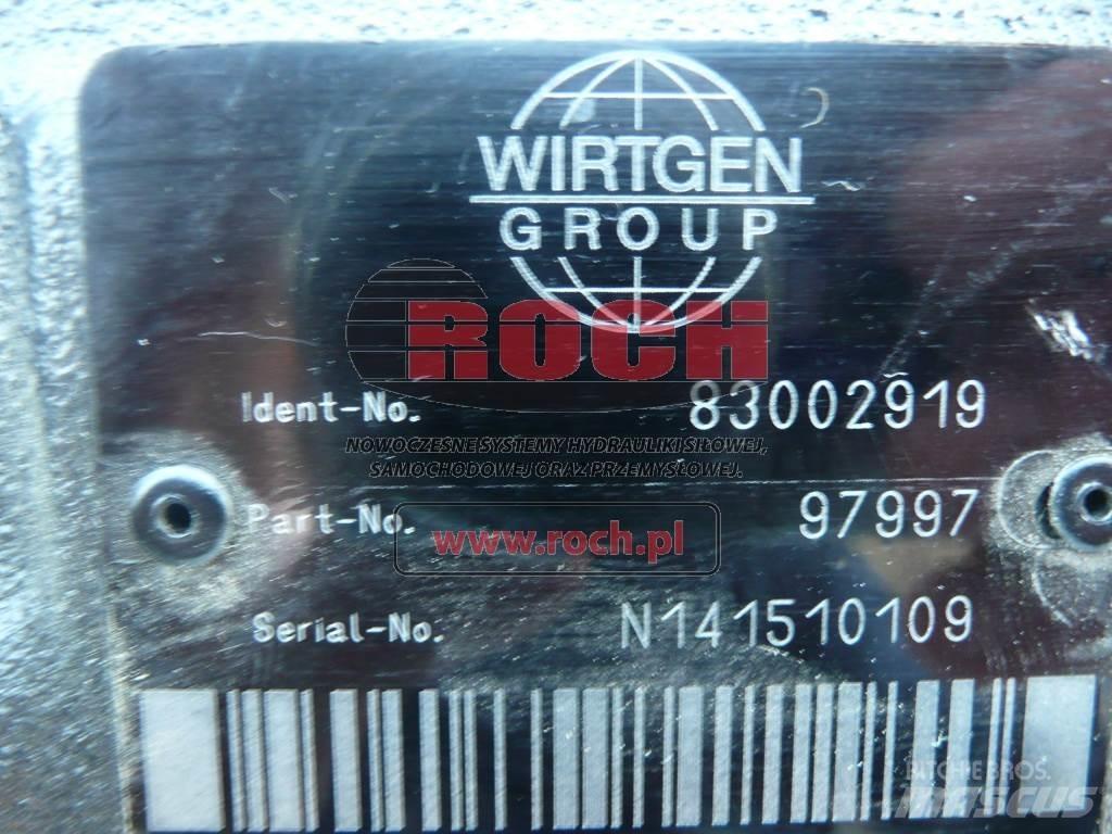 Wirtgen 83002919 97997 Гидравлическая система