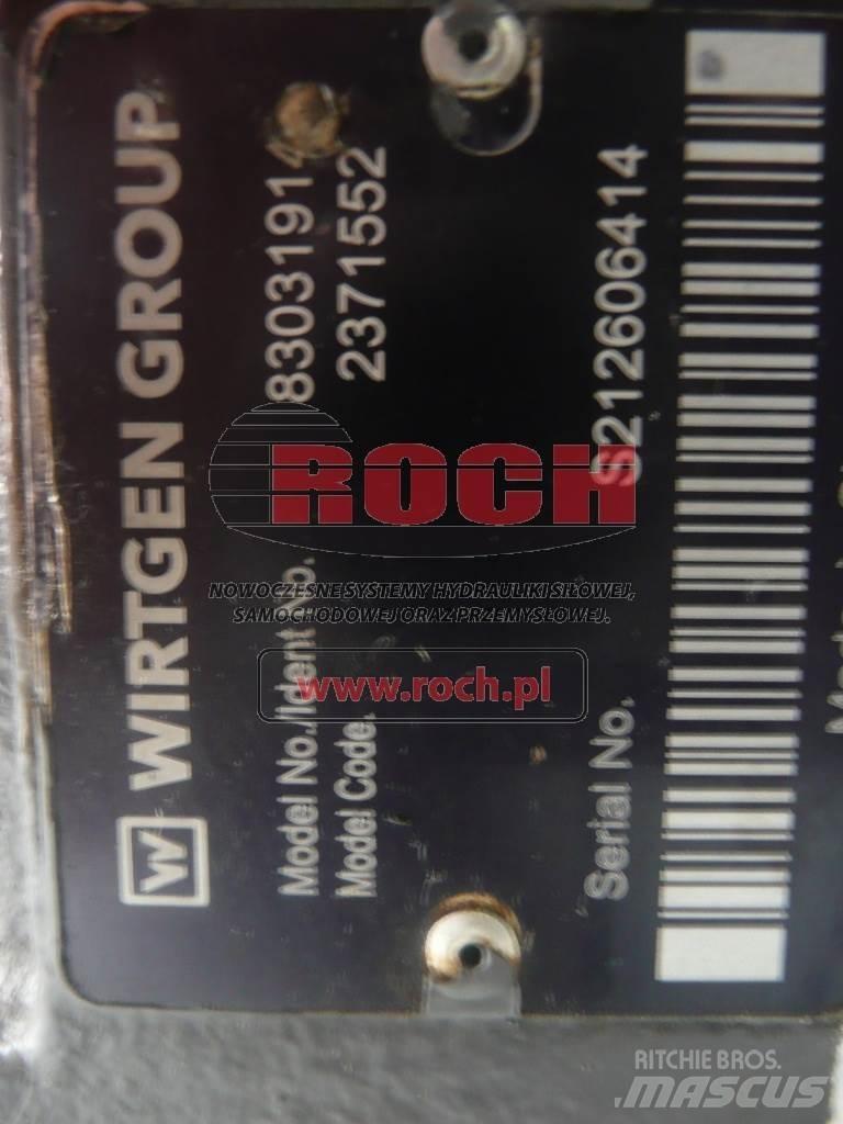 Wirtgen 83031914 2371552 Гидравлическая система