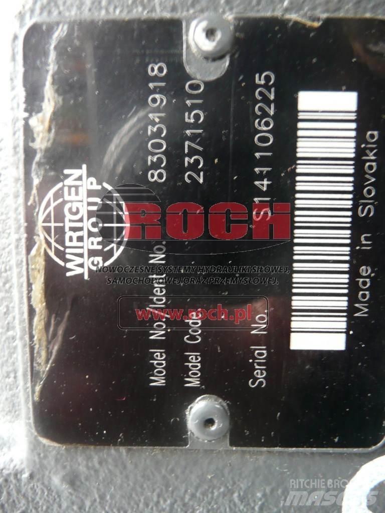 Wirtgen 83031918 2371510 Гидравлическая система