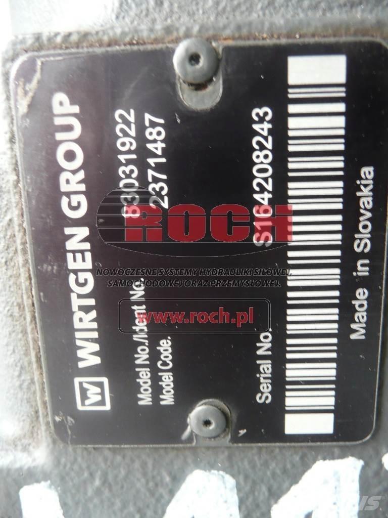 Wirtgen 83031922 2371487 Гидравлическая система