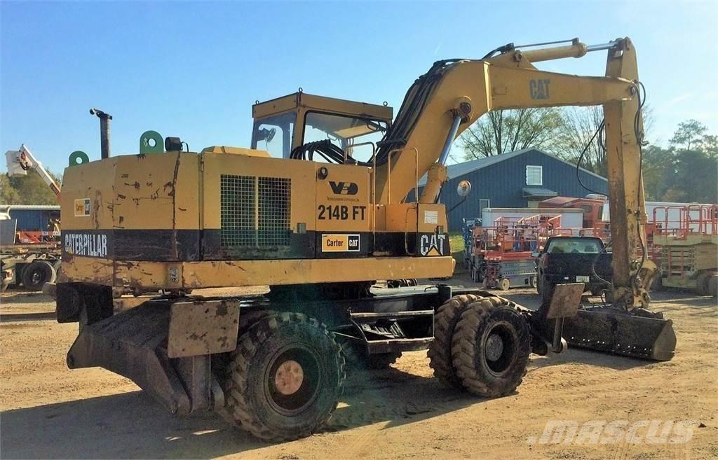 CAT 214B FT Колёсные экскаваторы