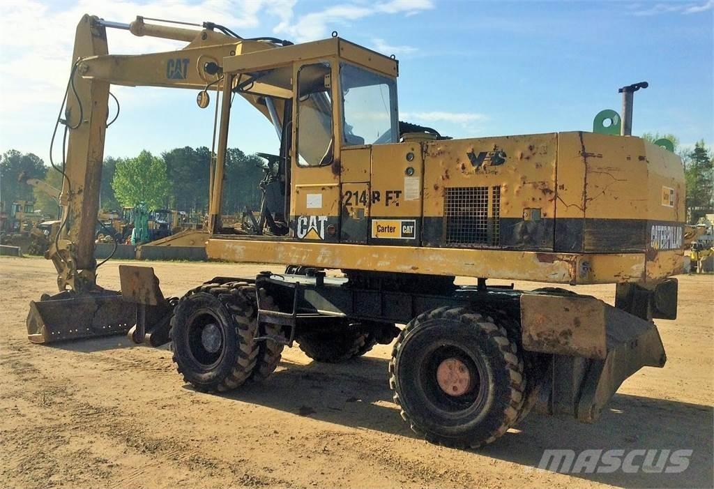 CAT 214B FT Колёсные экскаваторы