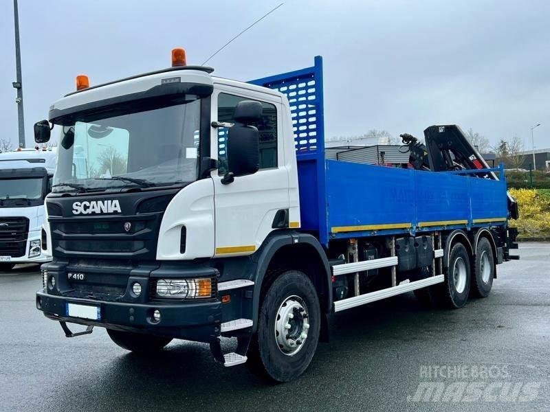 Scania P 410 Автомобильные краны
