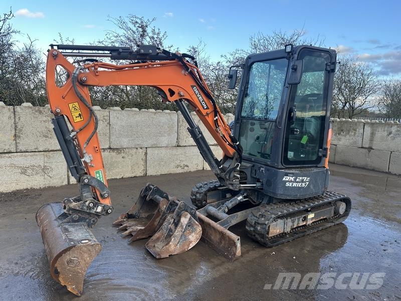Doosan DX27 Гусеничные экскаваторы