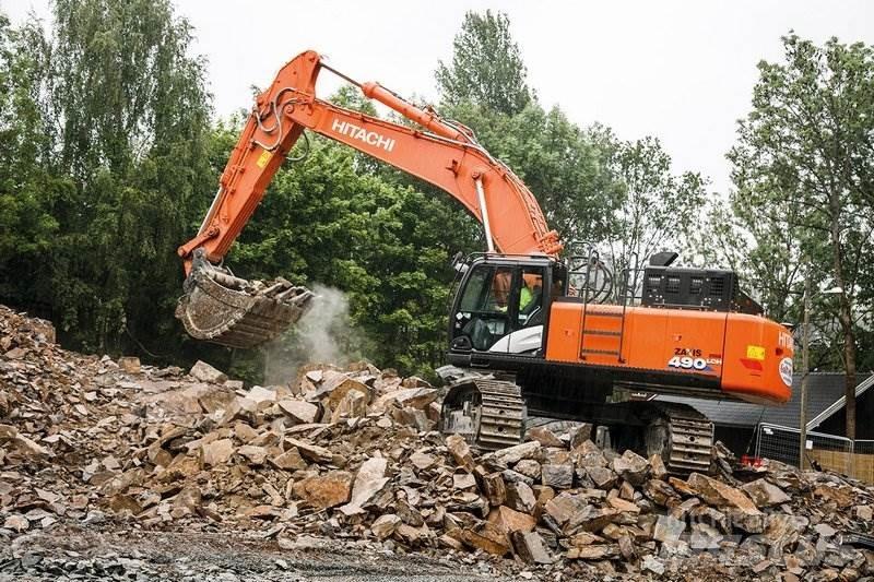 Hitachi ZX490 Гусеничные экскаваторы