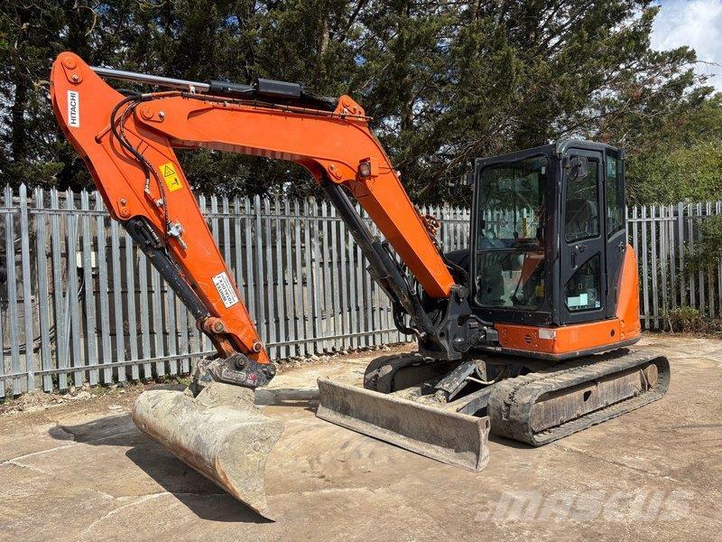 Hitachi ZX65 Малые экскаваторы 7т-12т