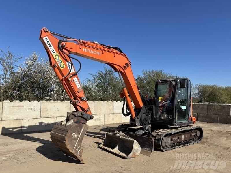 Hitachi ZX85 US-6 Малые экскаваторы 7т-12т