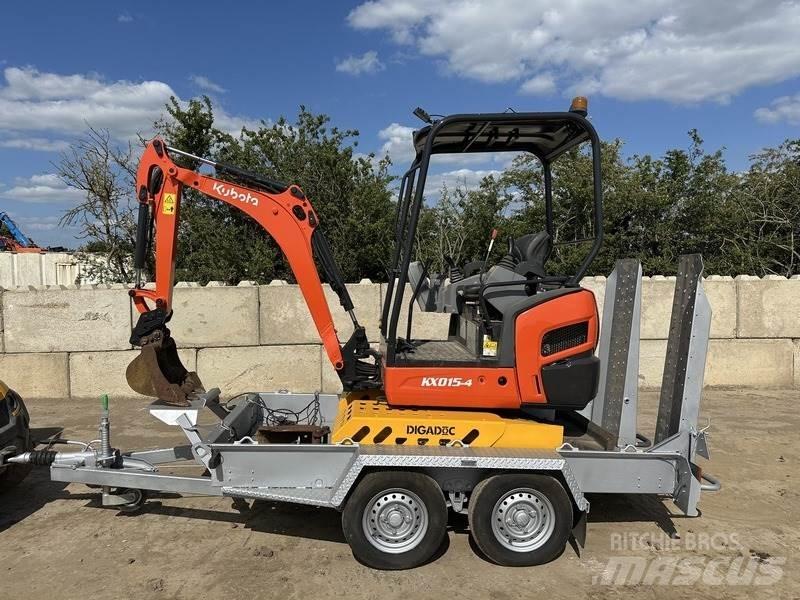 Kubota KX015-4 Мини-экскаваторы