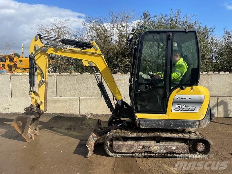 Yanmar sv26 Мини-экскаваторы