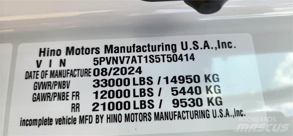 Hino L7 Шасси с кабиной