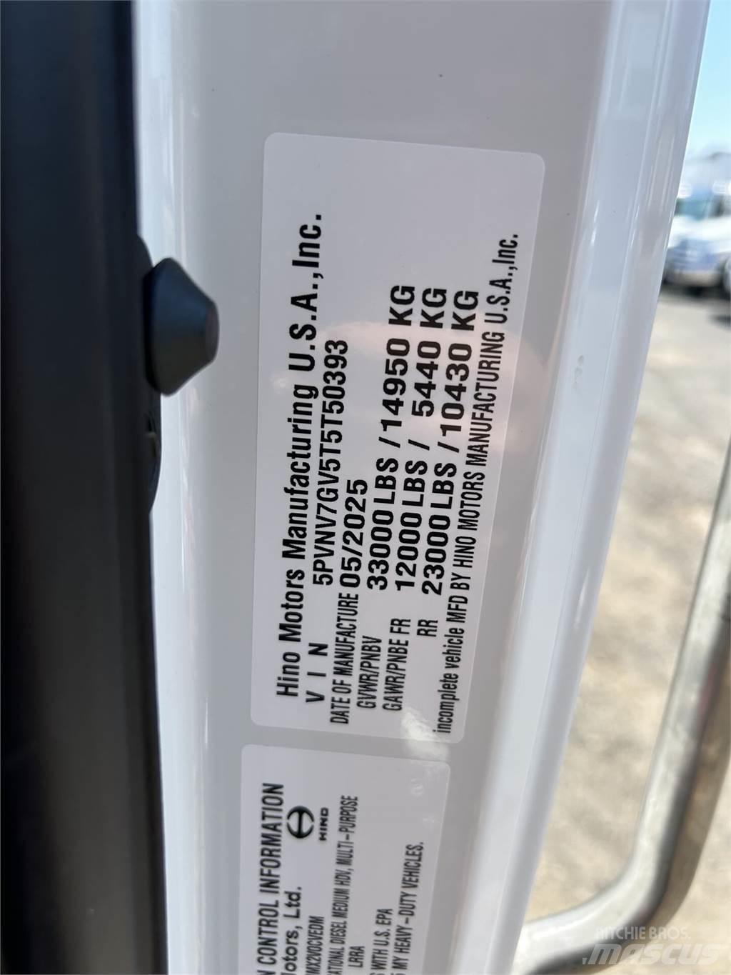 Hino L7 Шасси с кабиной